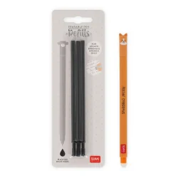 Set Stylo effaçable Corgi et recharge noire