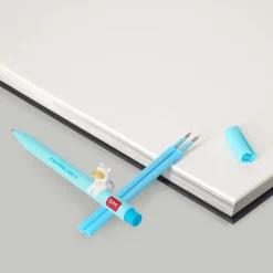 Set Stylo Lovely Llama et Recharge Bleu Ciel