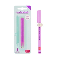 Set Stylo Lovely Nunny et Recharge Violette