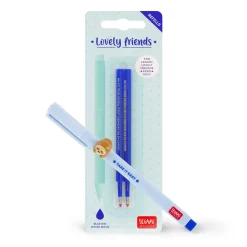 Set Stylo Lovely Sloth et Recharge Bleue
