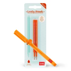Set Stylo Lovely Tiger et Recharge Orange