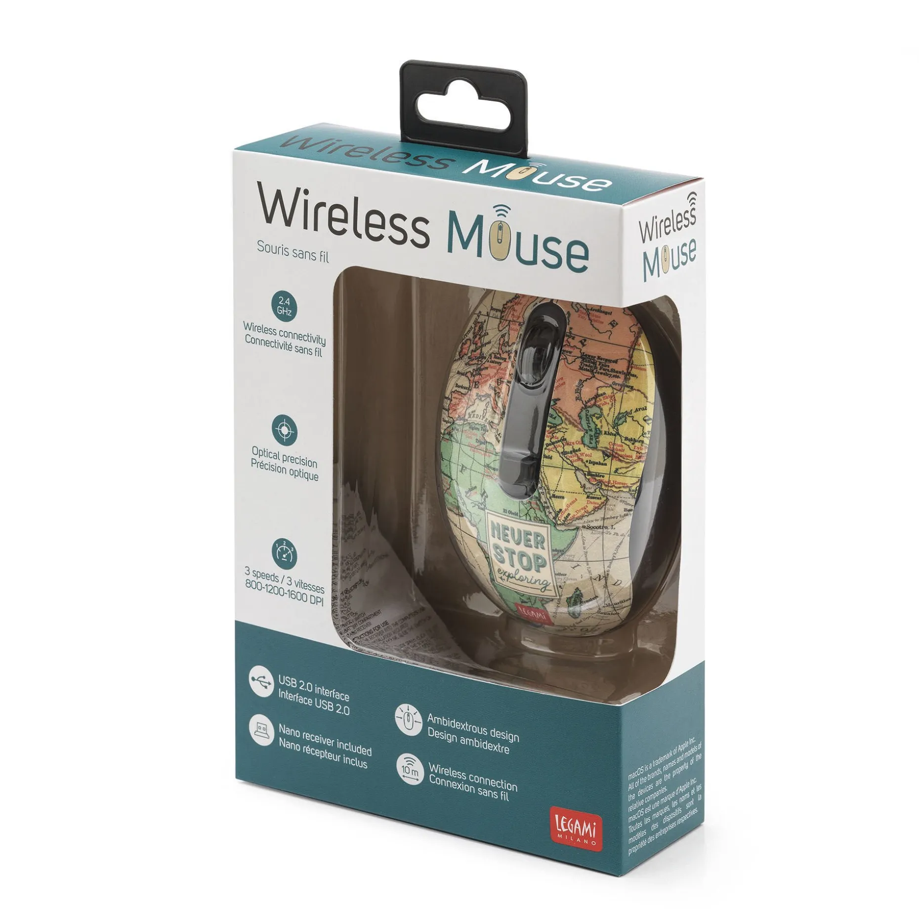 Souris San Fil avec Récepteur USB