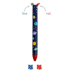 Stylo à Bille à deux Couleurs - Click&Clack