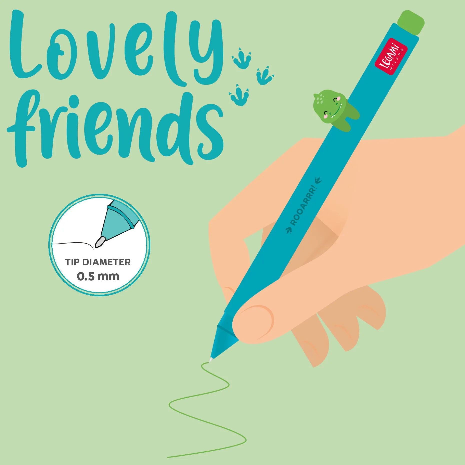 Stylo à Encre Gel - Lovely Friends