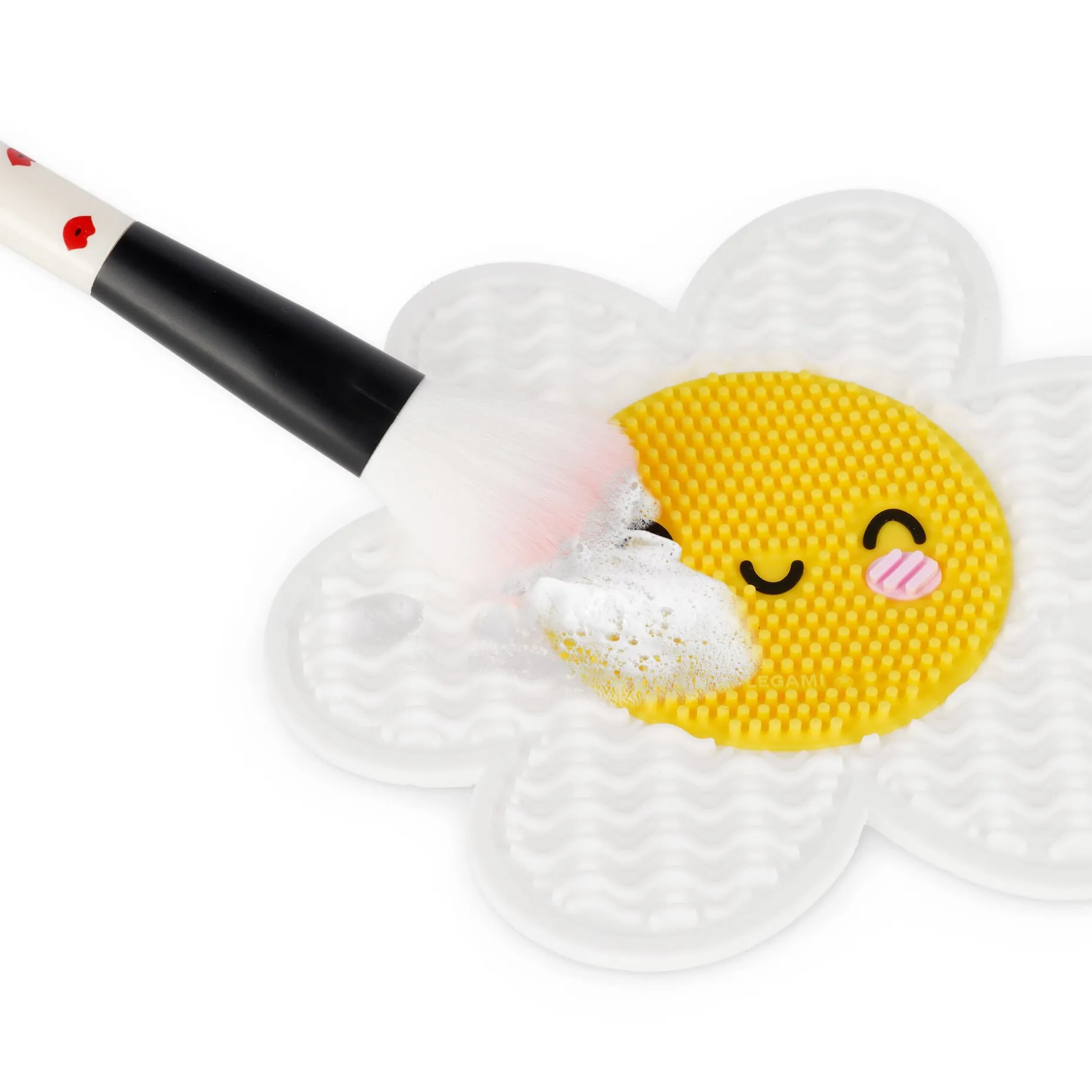 Tapis de Nettoyage pour Pinceaux de Maquillage - Brush it Off!