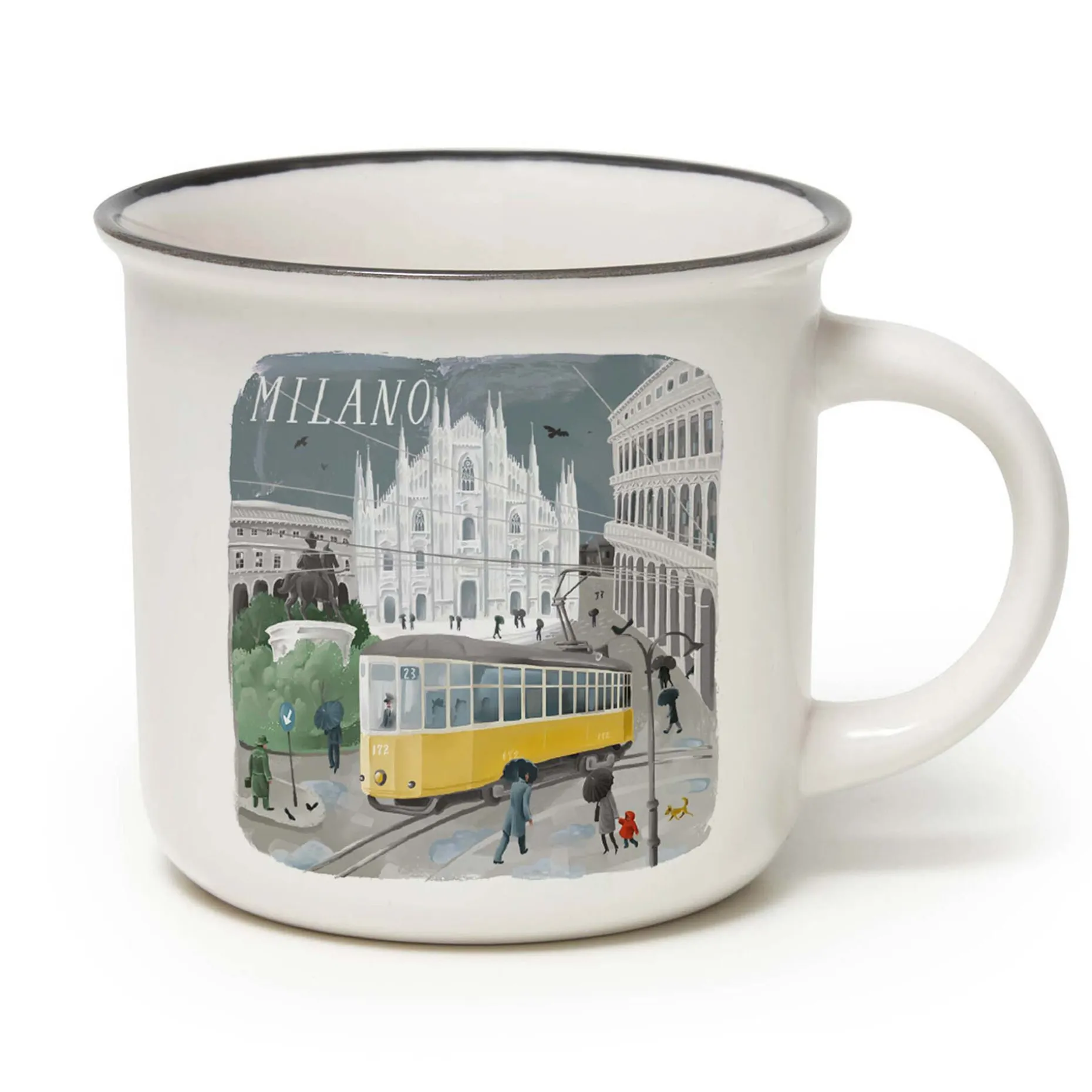Tasse en Porcelaine - Cup-Puccino - World Cities Collection