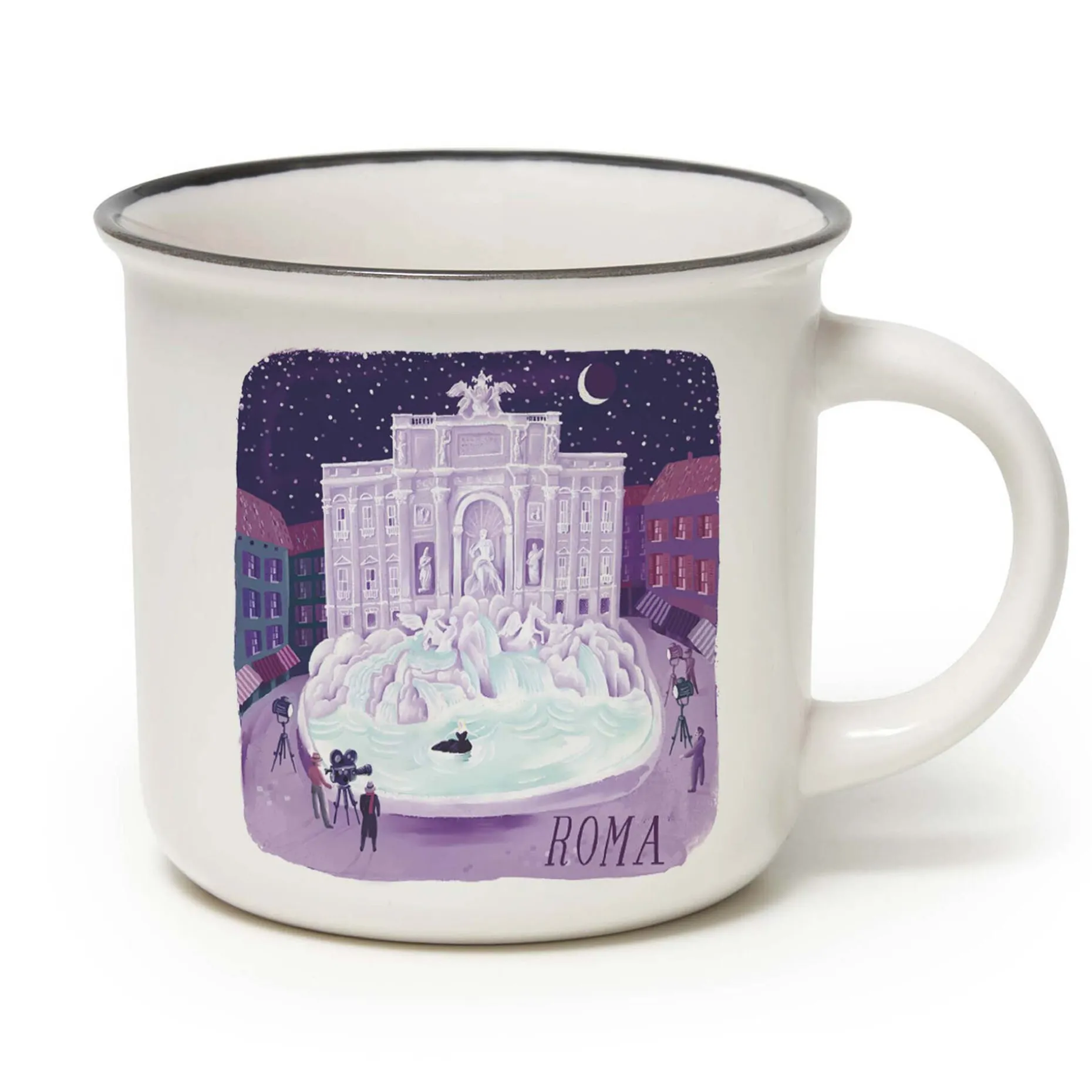 Tasse en Porcelaine - Cup-Puccino - World Cities Collection