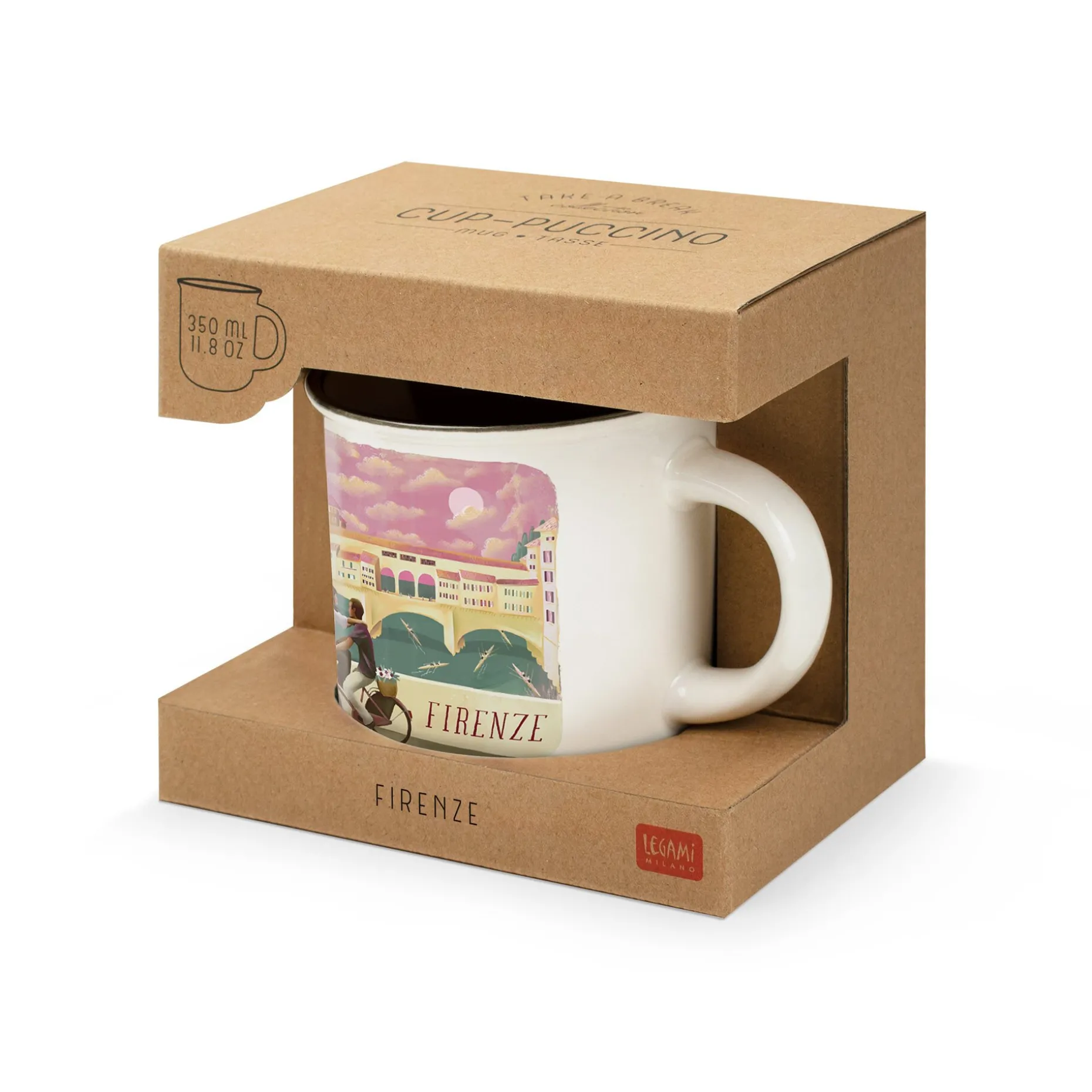 Tasse en Porcelaine - Cup-Puccino - World Cities Collection