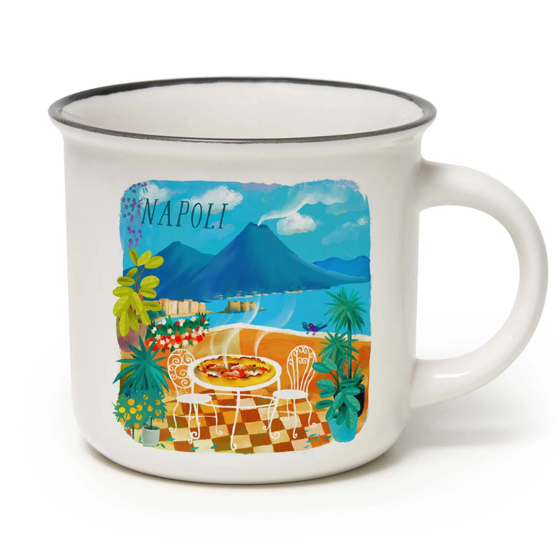 Tasse en Porcelaine - Cup-Puccino - World Cities Collection