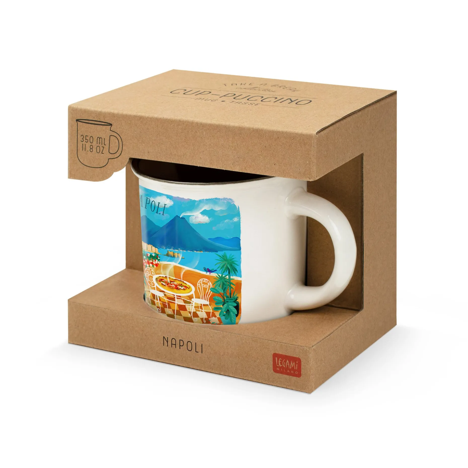 Tasse en Porcelaine - Cup-Puccino - World Cities Collection