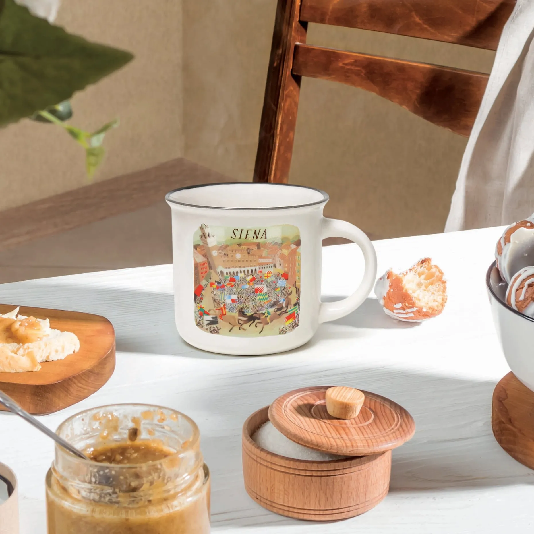 Tasse en Porcelaine - Cup-Puccino - World Cities Collection