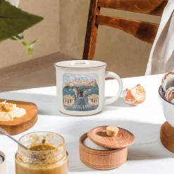 Tasse en Porcelaine - Cup-Puccino - World Cities Collection