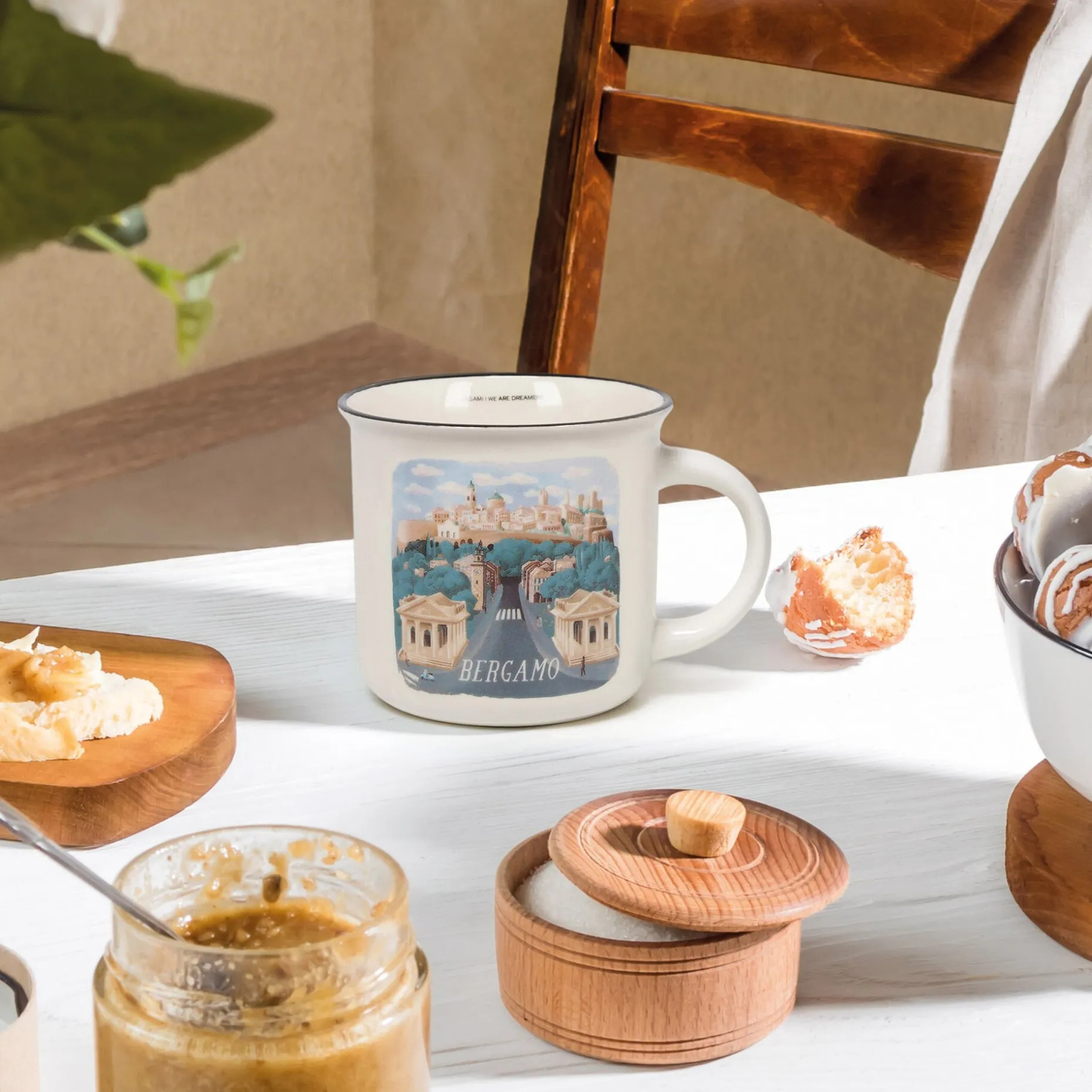 Tasse en Porcelaine - Cup-Puccino - World Cities Collection