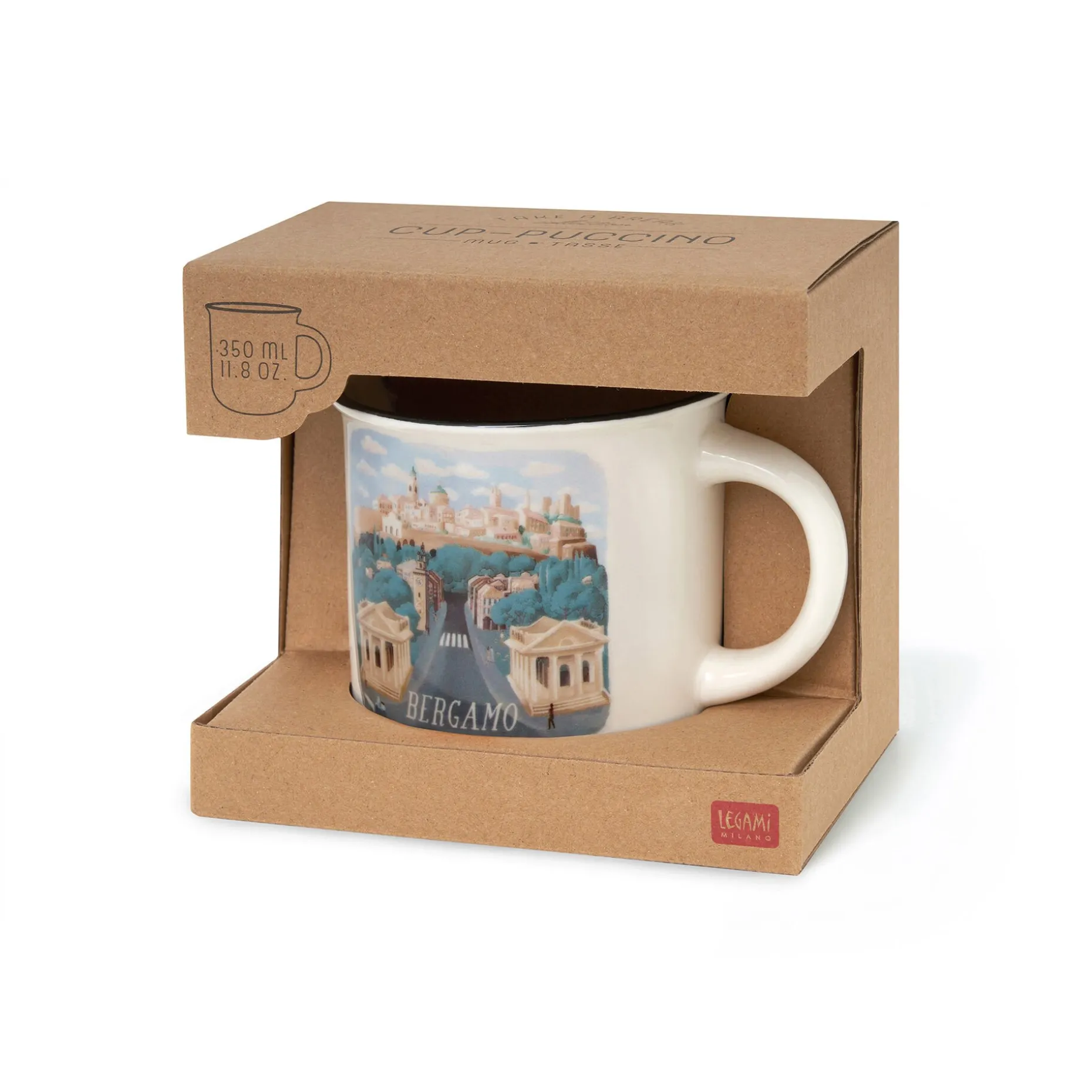Tasse en Porcelaine - Cup-Puccino - World Cities Collection