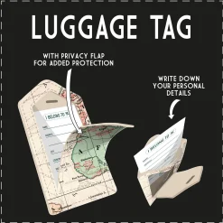 Étiquette de Bagage - Luggage Tag