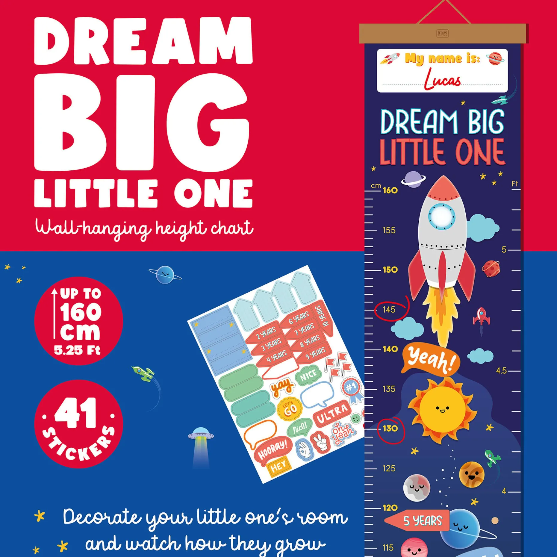 Toise Murale - Dream Big Little One