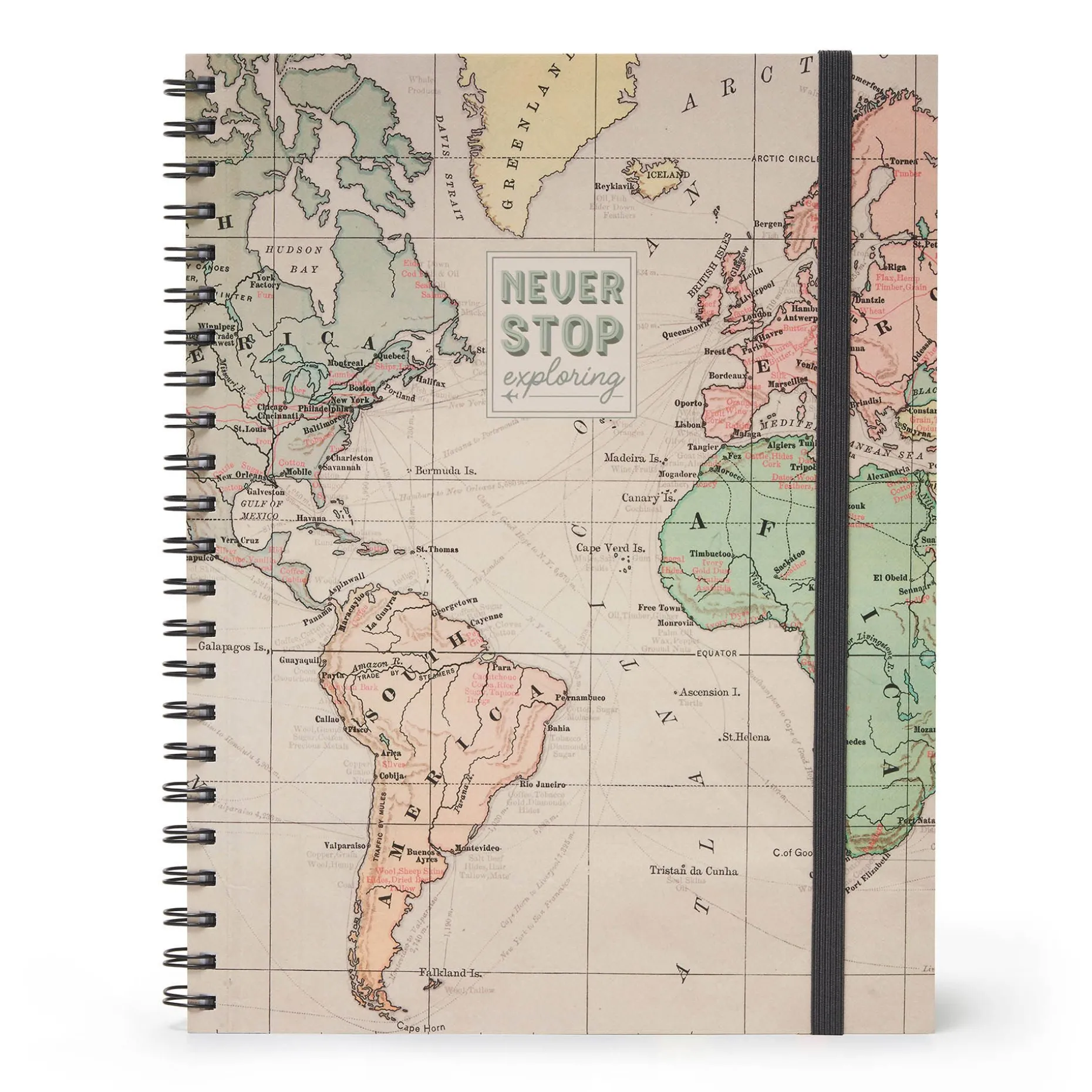 Trio - Cahier à Spirale 3 en 1 - Maxi - Format A4