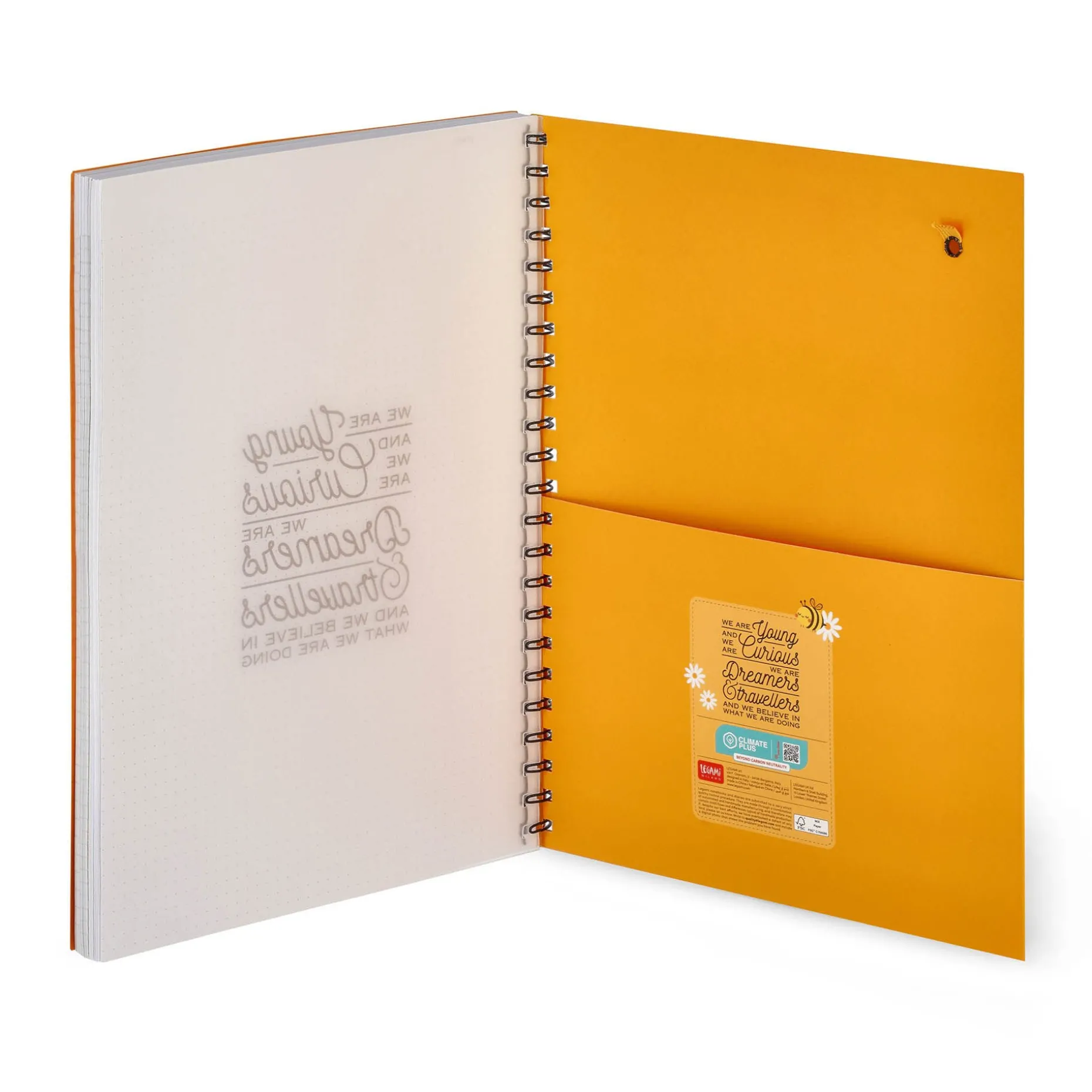 Trio - Cahier à Spirale 3 en 1 - Maxi - Format A4