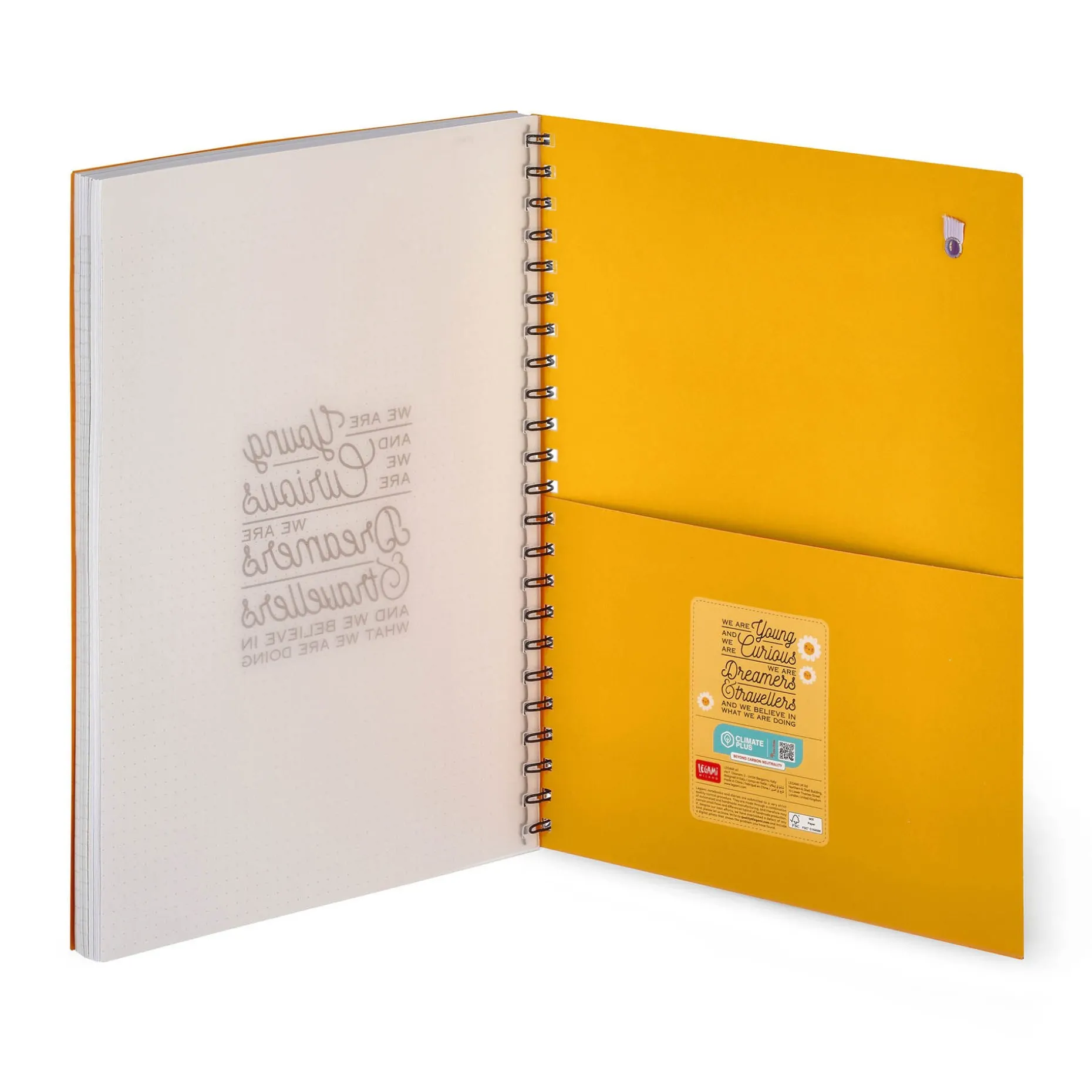 Trio - Cahier à Spirale 3 en 1 - Maxi - Format A4