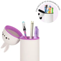 Trousse en Silicone Souple 2-en-1 - Kawaii
