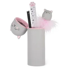 Trousse en Silicone Souple 2-en-1 - Kawaii