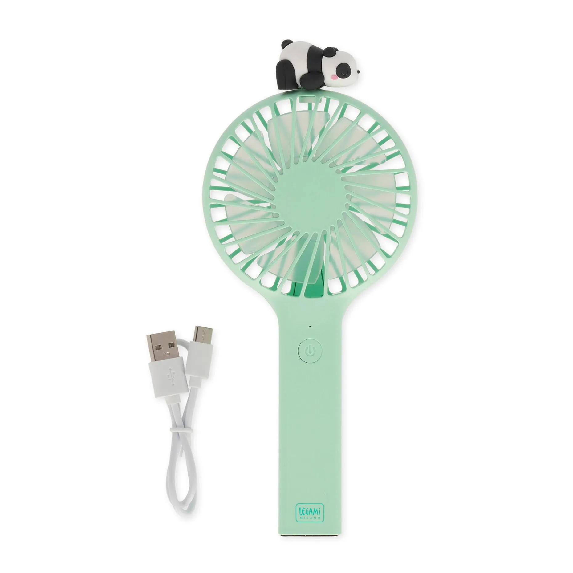 Ventilateur Portable Rechargeable Avec Base - Mini Fan